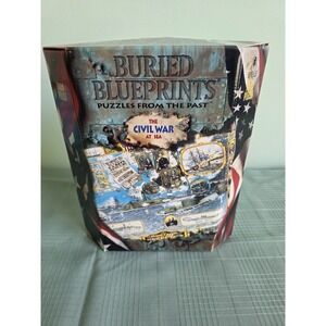 Buried Blueprints Civil War at Sea 1000pc Jigsaw Puzzle From the Past NEW